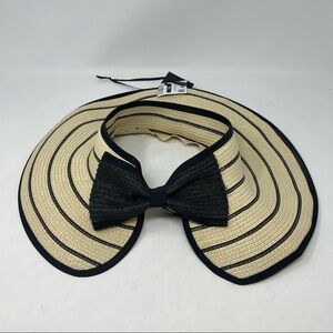 BASEMENT ACCESSORIES Womens Roll Up Paper Visor